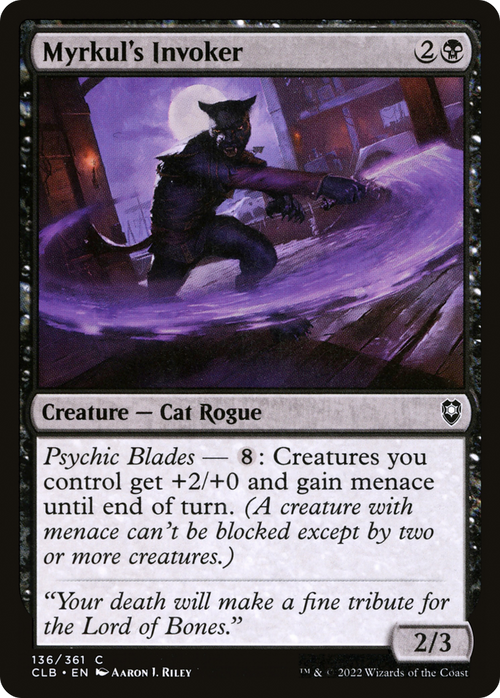 Myrkul's Invoker (CLB-136) - Commander Legends: Battle for Baldur's Gate