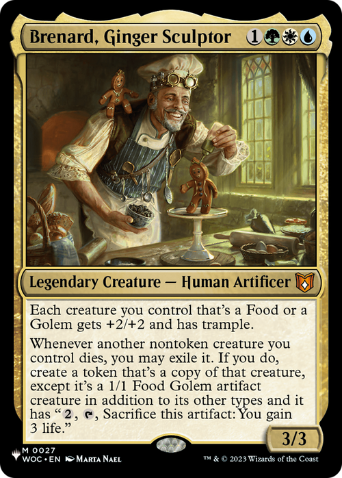 Brenard, Ginger Sculptor (LIST-WOC-27) - The List