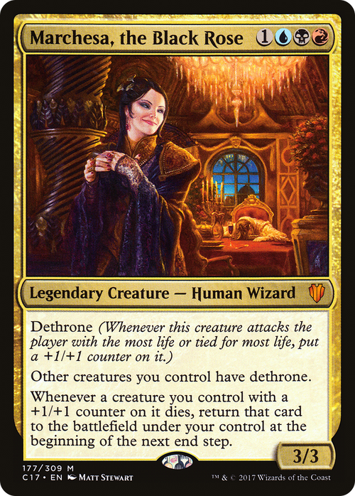 Marchesa, the Black Rose (C17-177) - Commander 2017
