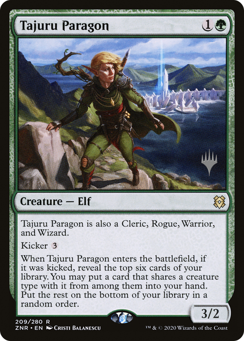 Tajuru Paragon (PPZNR-209P) - Zendikar Rising Promos