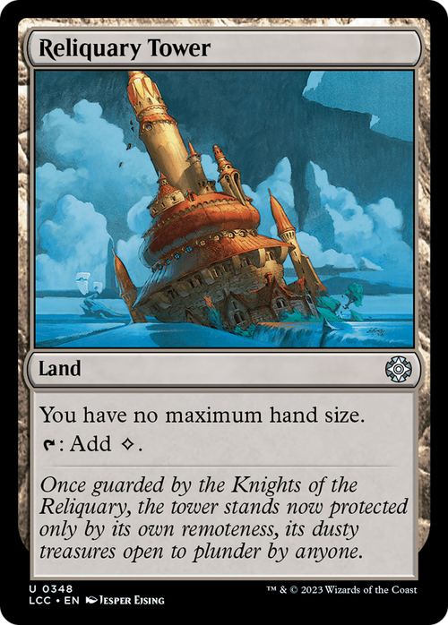 Reliquary Tower (LCC-348) - The Lost Caverns of Ixalan Commander