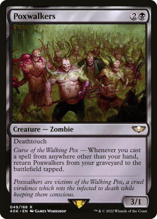 Poxwalkers (40K-049) - Warhammer 40,000 Commander