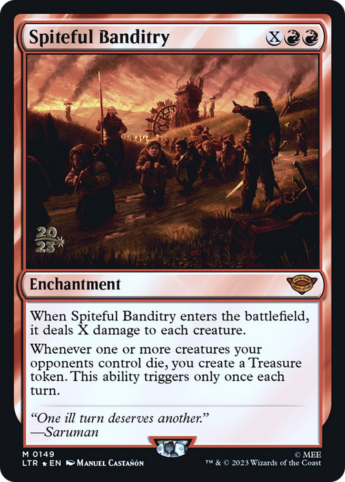 Spiteful Banditry (PRE-149) - Tales of Middle-earth Promos Foil