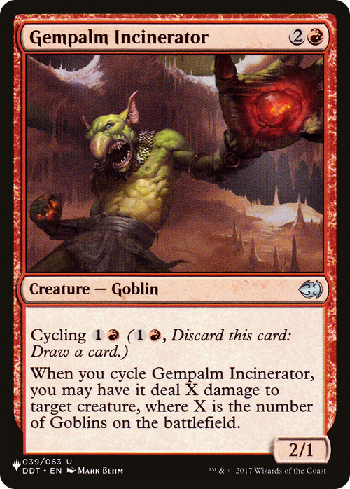 Gempalm Incinerator (LIST-DDT-39) - The List
