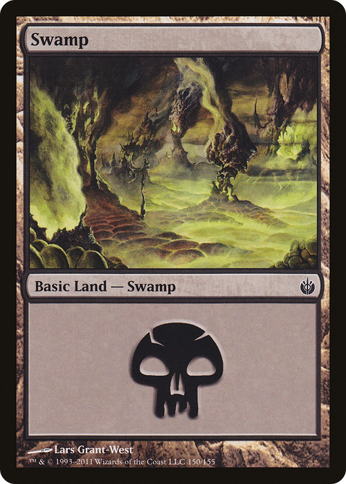 Swamp (150) (MBS-150) - Mirrodin Besieged