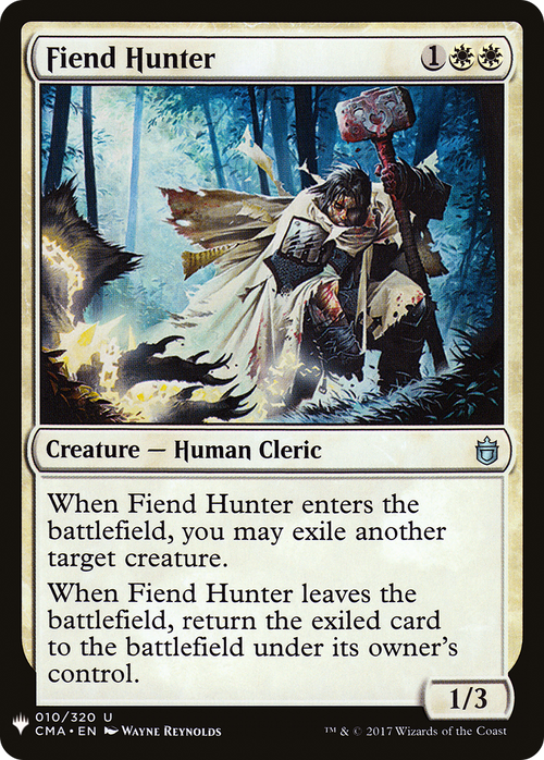 Fiend Hunter (LIST-CMA-10) - The List