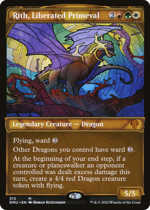 Rith, Liberated Primeval (Showcase) (DMU-313) - Dominaria United: (Showcase)