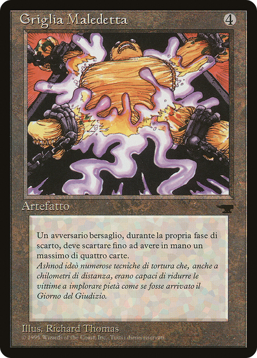 Cursed Rack (Italian) - "Griglia Maledetta" (REN-) - Rinascimento