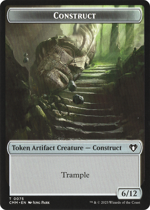 Construct (TCMM-075) - Commander Masters Tokens Foil