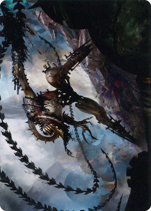 Razorlash Transmogrant // Razorlash Transmogrant (ABRO-017) - The Brothers' War Art Series (Borderless)
