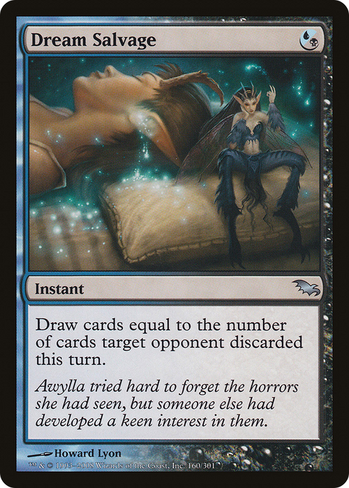 Dream Salvage (SHM-160) - Shadowmoor Foil