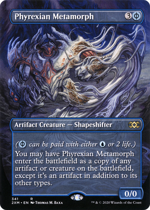 Phyrexian Metamorph (Borderless) (2XM-341) - Double Masters (Borderless)