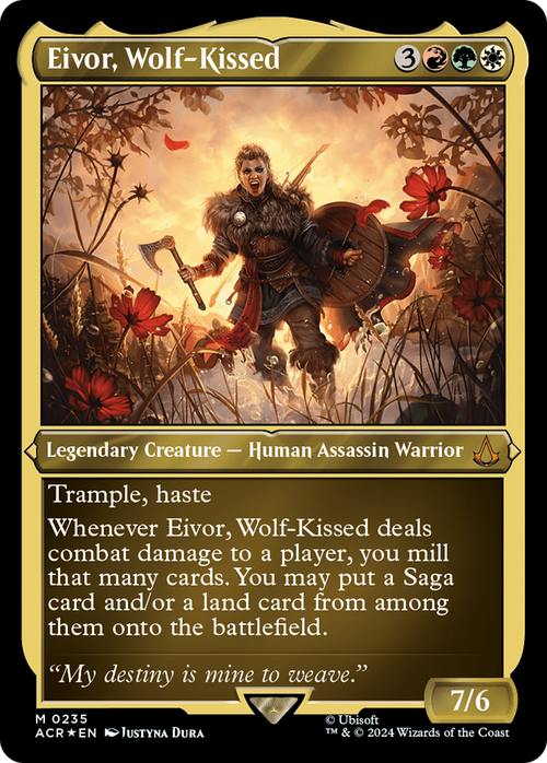 Eivor, Wolf-Kissed (Foil Etched) (ACR-235) - Assassin's Creed Foil