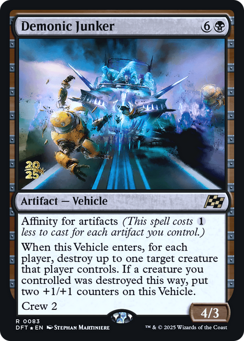 Demonic Junker (PRE-83S) - Prerelease Cards Foil