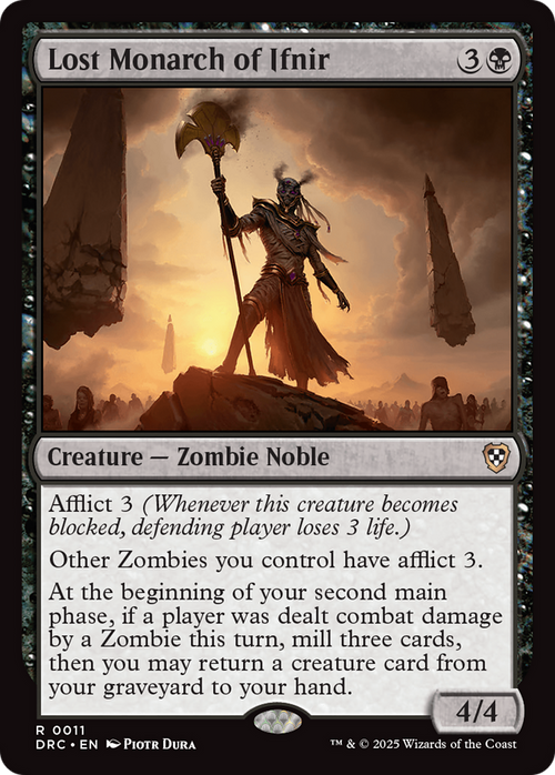 Lost Monarch of Ifnir (DRC-011) - Commander: Aetherdrift