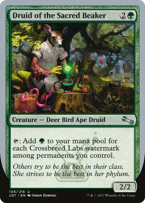 Druid of the Sacred Beaker (UST-106) - Unstable