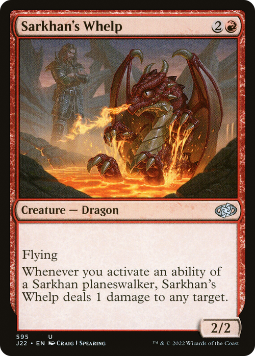 Sarkhan's Whelp (J22-595) - Jumpstart 2022