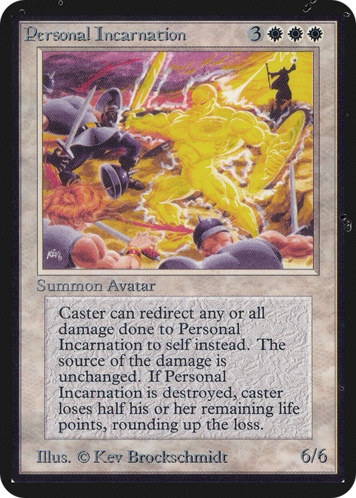 Personal Incarnation (LEA-) - Limited Edition Alpha
