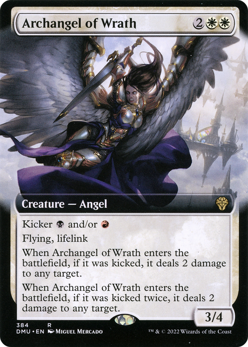 Archangel of Wrath (Extended Art) (DMU-384) - Dominaria United: (Extended Art)
