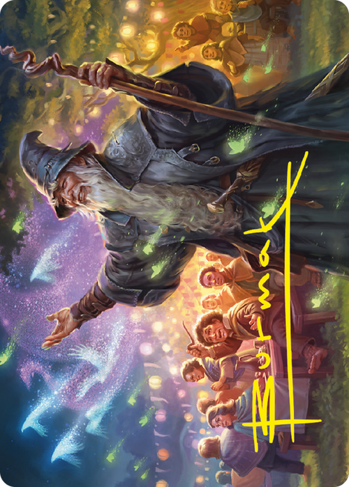 Gandalf, Friend of the Shire // Gandalf, Friend of the Shire (ALTR-005) - Tales of Middle-earth Art Series (Borderless)