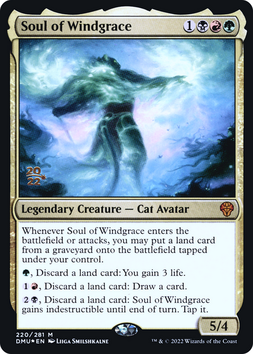 Soul of Windgrace (PRE-220) - Dominaria United Promos Foil