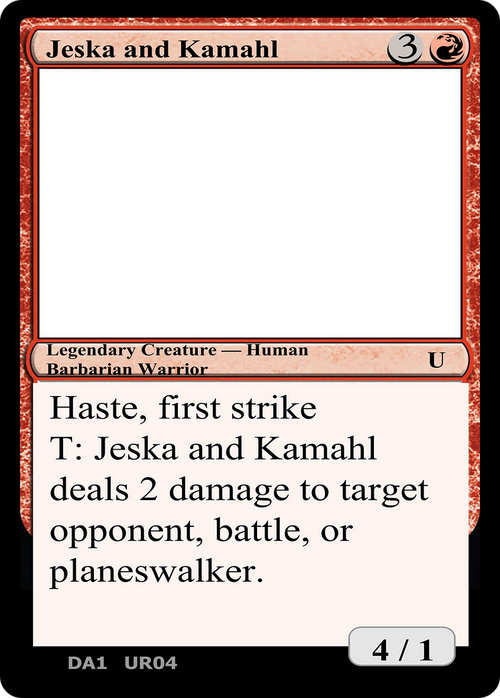 Jeska and Kamahl (UNK-) - Unknown Event