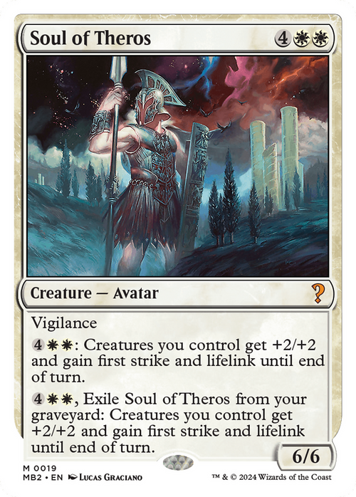 Soul of Theros (White Border) (MB2-019) - Mystery Booster 2
