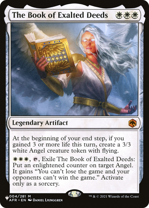 The Book of Exalted Deeds (LIST-004) - The List