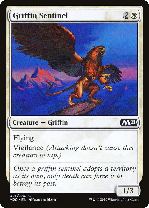 Griffin Sentinel (M20-021) - Core Set 2020