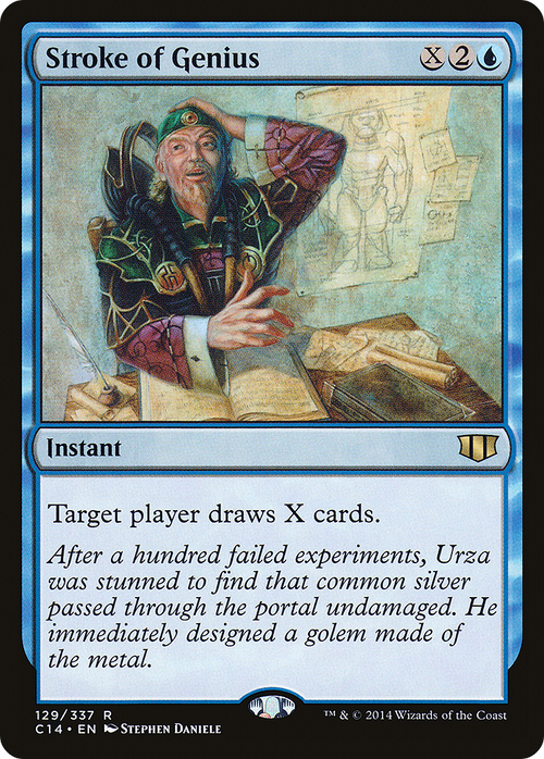 Stroke of Genius (C14-129) - Commander 2014