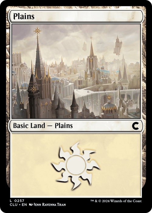 Plains (0257) (CLU-257) - Ravnica: Clue Edition