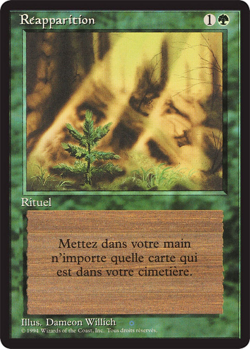 Regrowth (FBB-) - Foreign Black Border