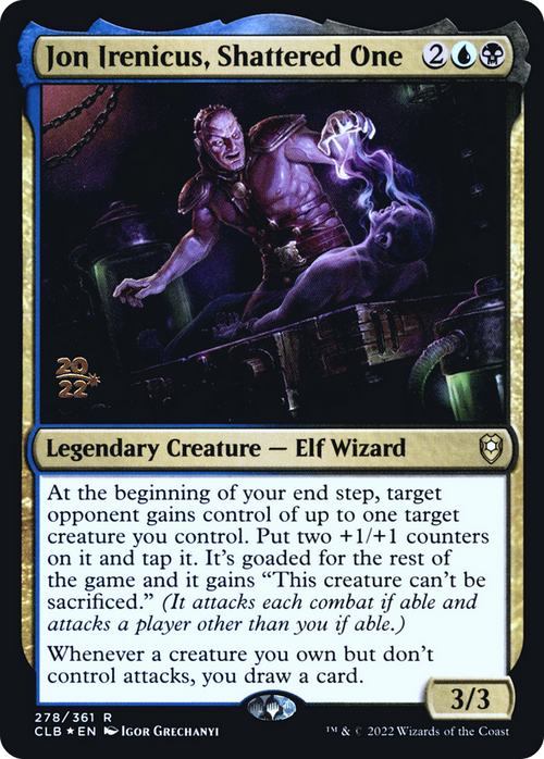 Jon Irenicus, Shattered One (PRE-278) - Battle for Baldur's Gate Promos Foil