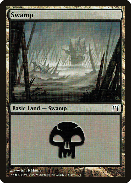 Swamp (298) (CHK-298) - Champions of Kamigawa