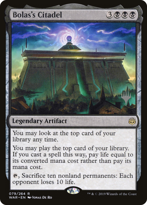 Bolas's Citadel (PPTHB-79P) - War of the Spark Promos