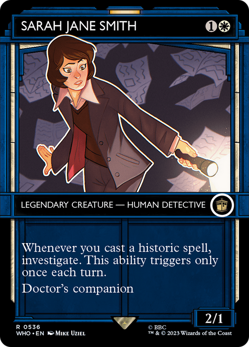 Sarah Jane Smith (Showcase) (WHO-536) - Doctor Who: (Showcase) (Borderless)