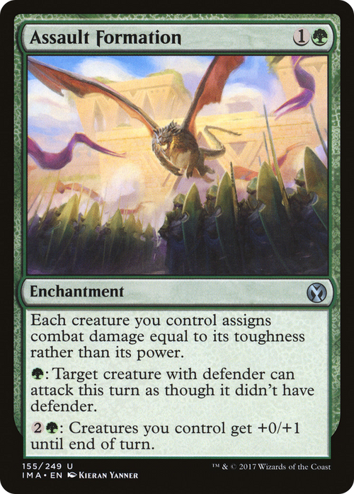 Assault Formation (IMA-155) - Iconic Masters Foil