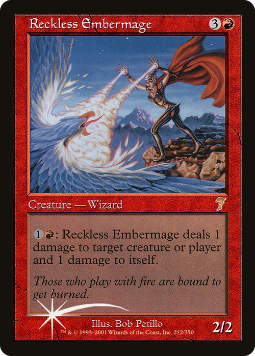 Reckless Embermage (7ED-212) - 7th Edition
