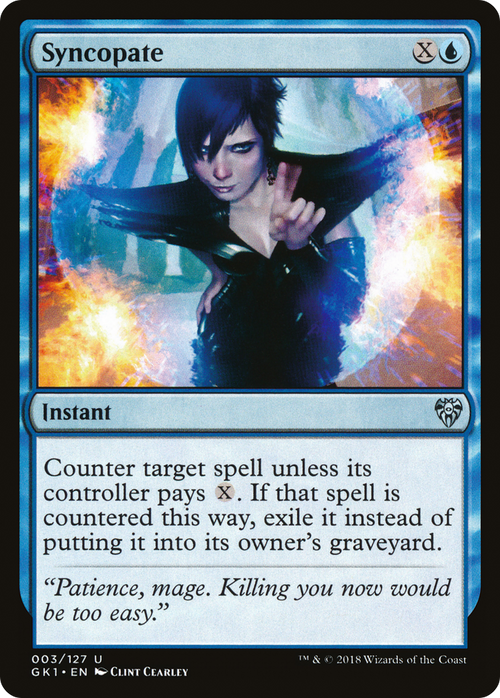 Syncopate (GR1-003) - GRN Guild Kit