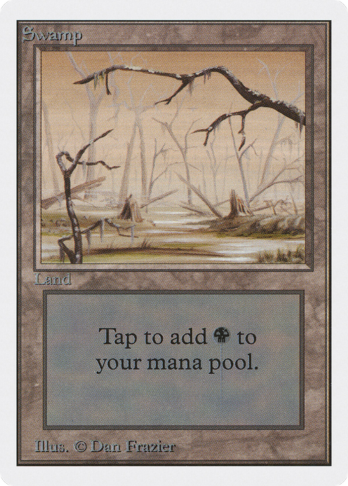 Swamp (B) (2ED-) - Unlimited Edition
