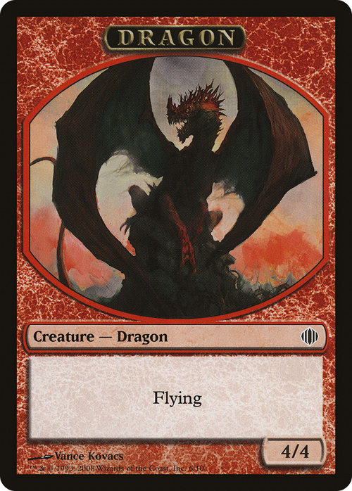 Dragon Token (ALA-006) - Shards of Alara Tokens