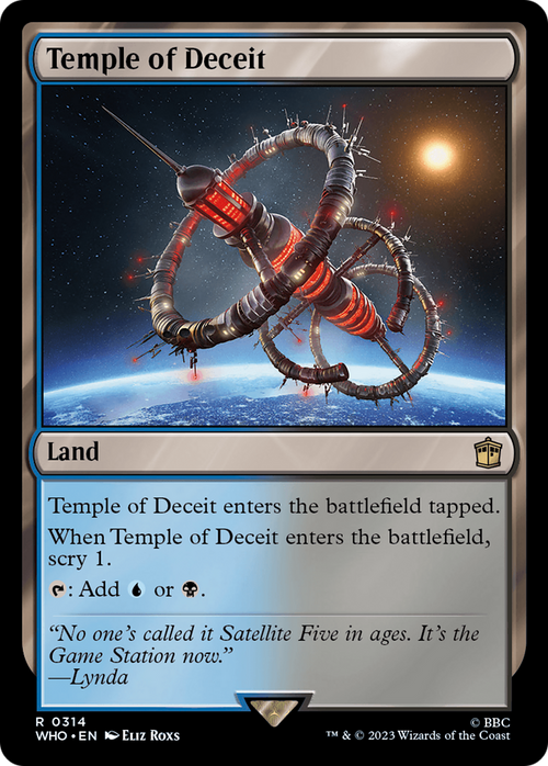 Temple of Deceit (WHO-314) - Doctor Who