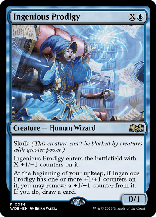 Ingenious Prodigy (PPWOE-056) - Wilds of Eldraine Promos