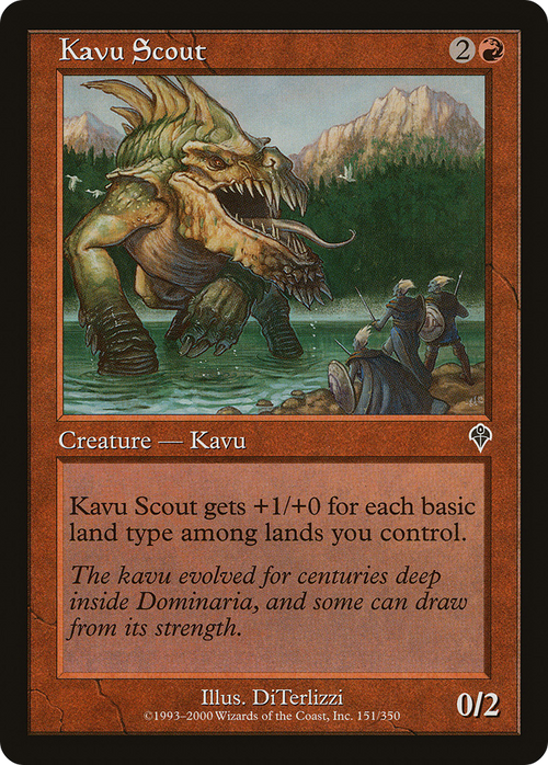 Kavu Scout (INV-151) - Invasion