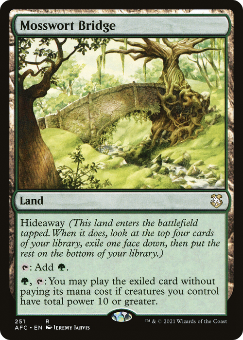 Mosswort Bridge (AFC-251) - Forgotten Realms Commander