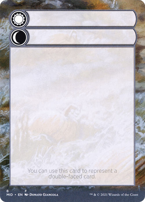 Double-Faced Substitute Card (SMID-008) - Innistrad: Midnight Hunt Substitute Cards (Borderless)