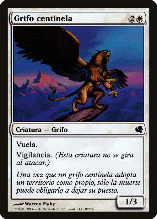 Griffin Sentinel (Spanish) - "Grifo centinela" (PS11-008) - Salvat 2011