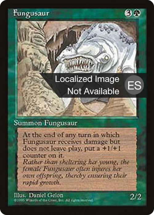 Fungusaur (4BB-) - Fourth Edition Foreign Black Border