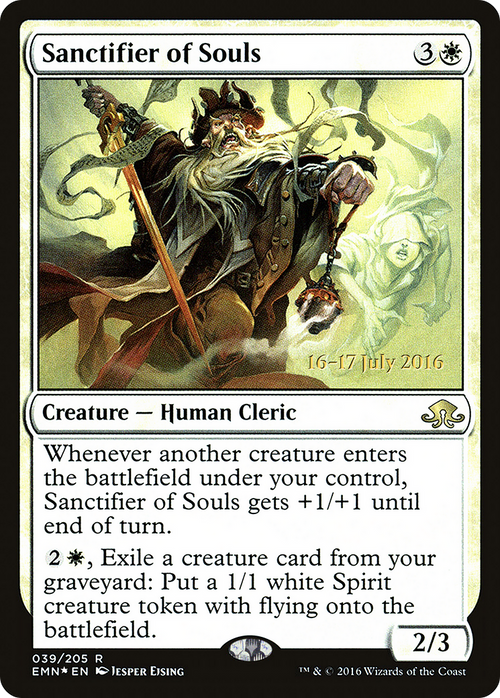 Sanctifier of Souls (PRE-39S) - Eldritch Moon Promos Foil
