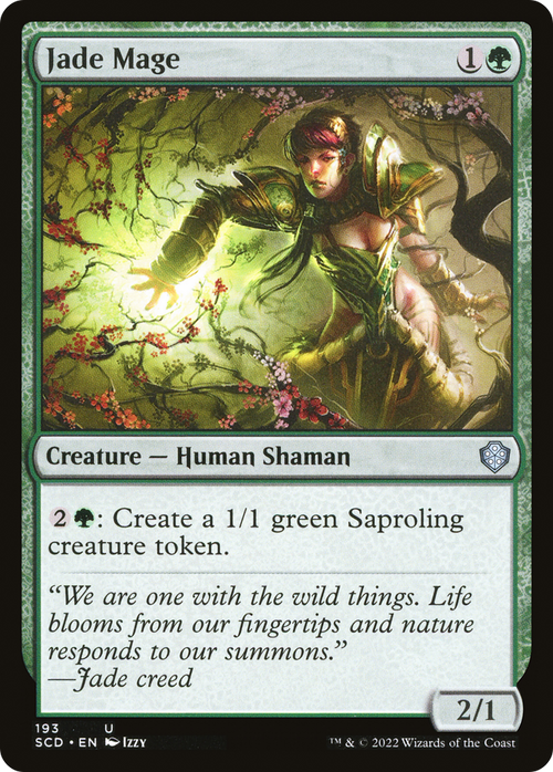 Jade Mage (SCD-193) - Starter Commander Decks